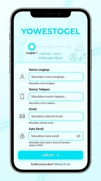 Buat Akun Baru di Yowestogel dengan Mudah